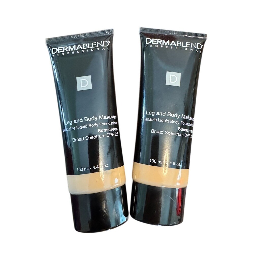 Dermablend Leg & Body Makeup SPF 25 Light Natural 20N 3.4 fl oz (2 Pack)